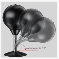 كيس ملاكمة مقاوم للصدمات لتخفيف التوتر والضغط مع ق...