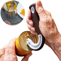 فتاحة علب بشكل J، مريحة وسهلة الاستخدام، مصنوعة من...