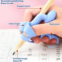 مقبض قلم سيليكون مريح للأطفال لتطوير مهارات الكتاب...
