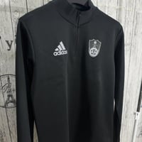 Al-Ahli Black Sportswear Sweater with Finger Openi...