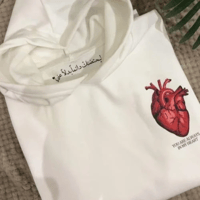 Oversized Heart Hoodie - هودي اوفر سايز بتصميم قلب