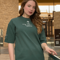 Oversized Saudi National Day T-Shirt - تيشيرت اليو...