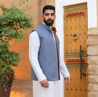 Luxury Double Face Men's Wool Vest - سديري جوخ رجا...