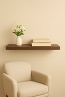 رف خشبي بتعليق مخفي