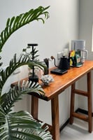 طاولة قهوة خشبي مميز