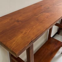 ركن القهوة مع رف سفلي