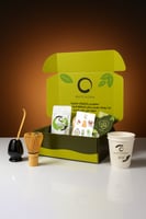 ماتشا احتفالية فاخرة 40 جرام + ادوات ماتشا