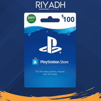 بلايستيشن متجر سعودي - 100 دولار