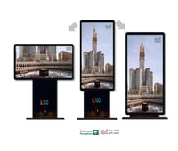 65 بوصة شاشة عرض مبتكرة . طولية وعرضية متعددة الار...