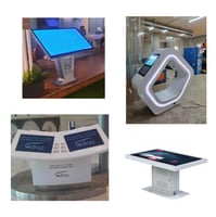 55 بوصة شاشة لمس VIP دوارة بهيدروليك متعددة المواض...