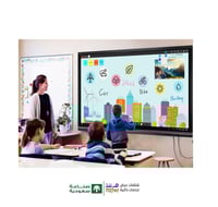 75 بوصة شاشة سبورة ذكية تفاعلية . شاشة لوحية للاجت...