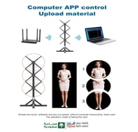 ايجار يومي - عرض 3d هولوجرام مروحة مقاس 1*2 متر -...