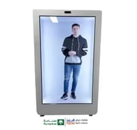 عرض 3d هولوجرام مجسم شفاف