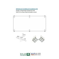 سبورات بيضاء زجاجية مغناطيسية للأعمال الاحترافية -...
