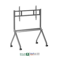 حامل ارضى متحرك ، حامل شاشة تلفزيون لحجم 24-99 بوص...