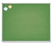 لوحات اعلانات فلين وقماش باطار المنيوم - متنوعة با...