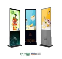 43 بوصة شاشة عرص طولية . احترافية ضد الكسر والسوائ...