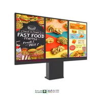 75 بوصة شاشة عرض فريم جدارية طولية وعرضية . احتراف...