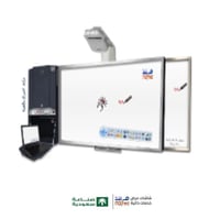 سبورة ذكية احترافية 88 بوصة مع بوديم تحكم جداريى -...