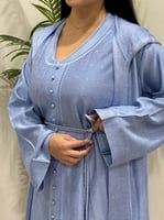 قفطان تريكو قطعتين