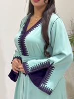 قفطان كم مبطن