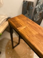 طاولة خشبية بقواعد مميزه وبسيطة #21