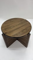طاولة خشبية دائرية#33