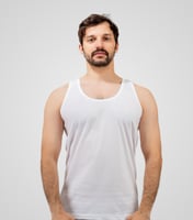 فنيلة داخلية رجالية قطن علاقي ( من شادن )