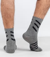 شرابات رجالى شادن رياضية قطن مقلم