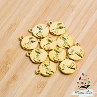 734 - تعليقة الصداقة ذهبي | جملة