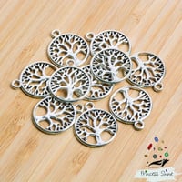 738 - تعليقة شجر فضي | جملة