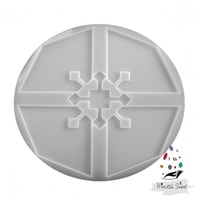 600 - قالب سيليكون مقسم