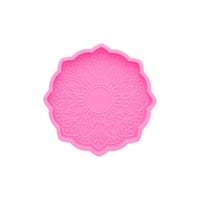 758 - قالب كوستر بنقوش جميلة