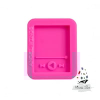 654 - قالب سيليكون موسيقى QR