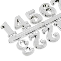 810- اكسسوارات ساعة - ارقام - لون فضي