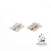 422 - مفصل صناديق صغيرة لون فضي