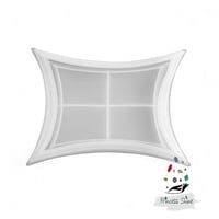 707 - قالب سيلكون صحن بشكل مميز من الزوايا