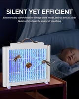 مصيدة حشرات ، قاتل البعوض الرحلات شحن بقوة 5واط 6ف...