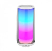 مكبر صوت بلوتوث مع اضاءة ليد 360 درجة من باستك سبي...