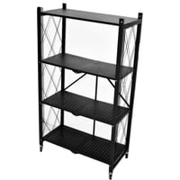 رفوف تخزين معدن متعددة الاستخدام بعجلات