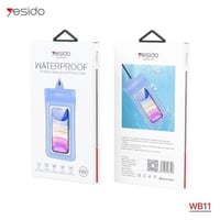 كفر هاتف شفاف مقاوم للماء بتصميم مناسب لـ الغوص وا...