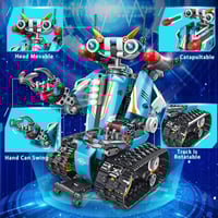 روبوت تجميع ذكي للأطفال من JONRRYIN – لعبة تعليمية...