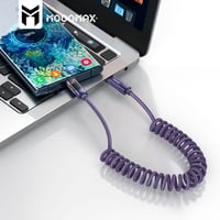 كبيل شحن حلزوني type C تايب سي بشاشة رقمية بقوة 60...