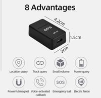 07 مسجل تتبع السيارات الصغير GPS محدد الموقع ذكي م...