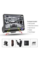 داش كام 3 في 1 أمامي و خلفي وداخلي بشاشة بجودة 108...