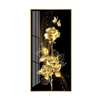 لوحة ديكور على شكل زهرة