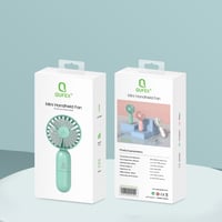 عرض 2 مروحة يد متنقلة من QUFEX