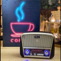 راديو زمان ومكبر صوت من - LC راديو الطيبين