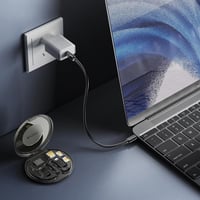 صندوق تخزين متعدد الوظائف 6 في 1للهاتف المحمول من...