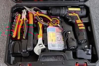 شنطة معدات متكاملة مجموعة دريل وادوات يدوية متعددة...